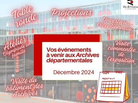 Agenda des archives