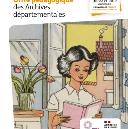 Visuel de la couverture de la plaquette offre pédagogique 2025-2026